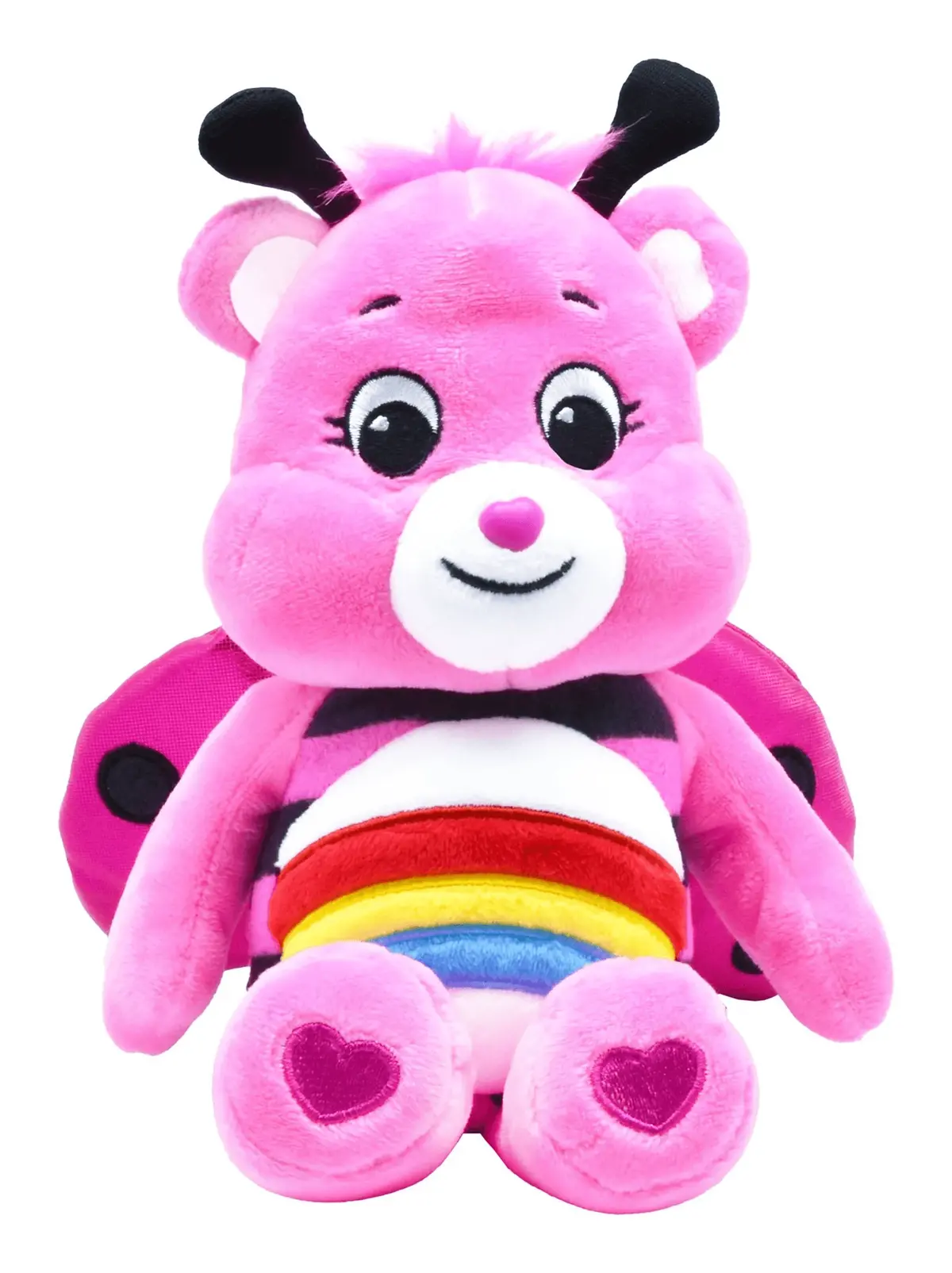 Care Bears 22Cm Bean Plush - Lady Bug Cheer Bear 1