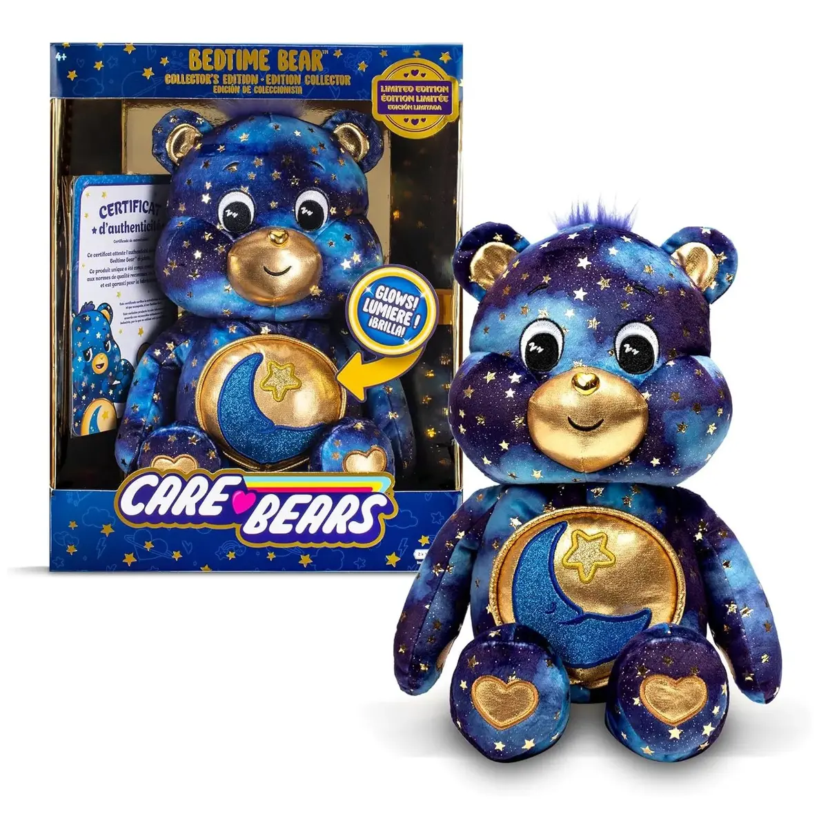 Care Bears Collector Edition Glowing Belly Bedtime Bear 1