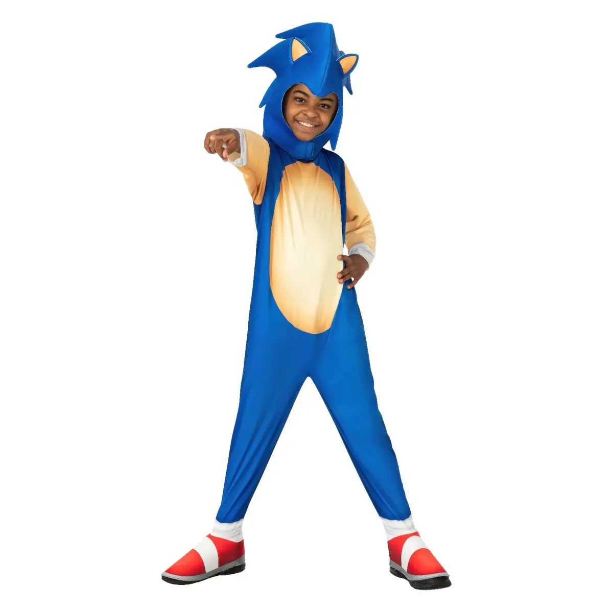 Sonicclassic Kids Fancy Dress Costume - Size Xs 1