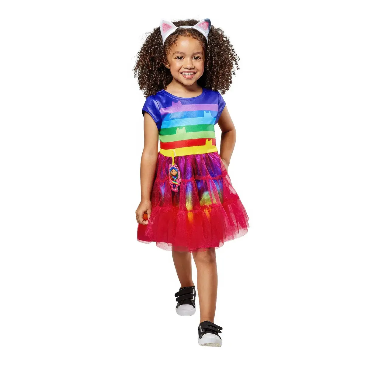 Gabby's Dollhouse Rainbow Dress - Size Xxs 1