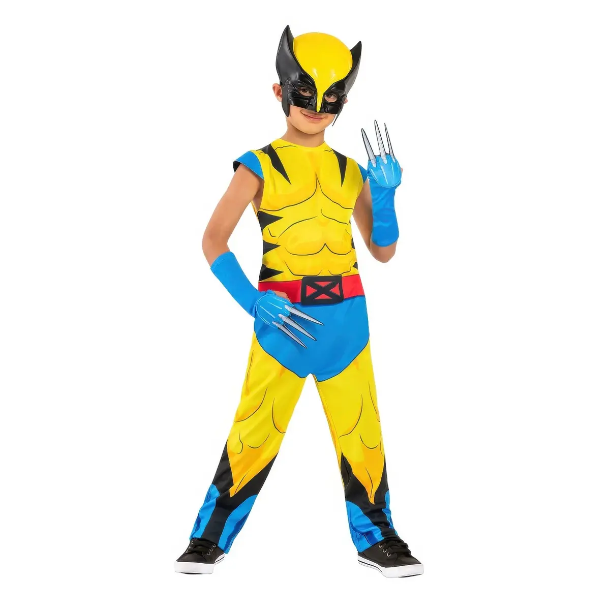 Wolverine Classic Kids Fancy Dress Costume - Size Small 1