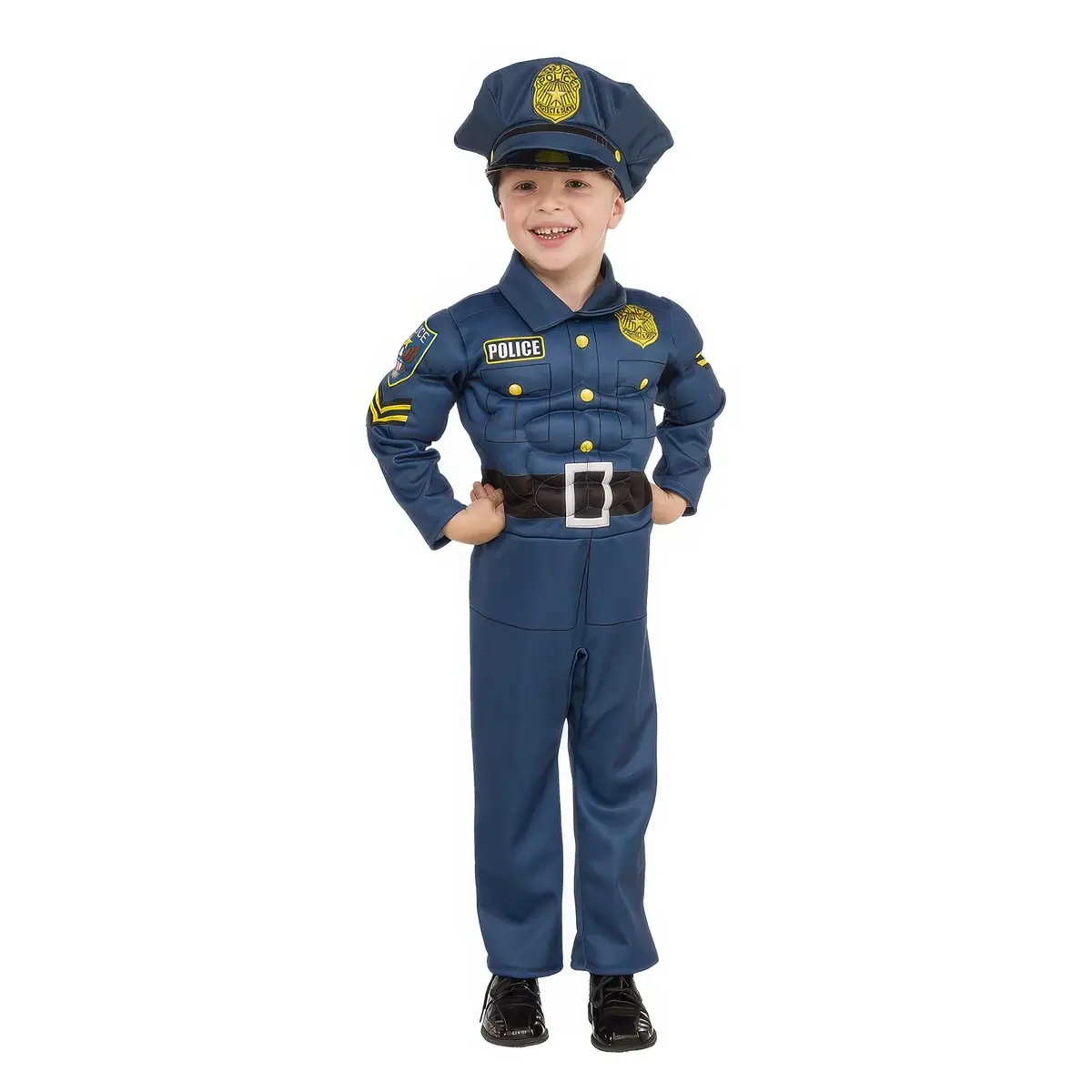 Super Police Kids Fancy Dress Costume - Size Medium 1