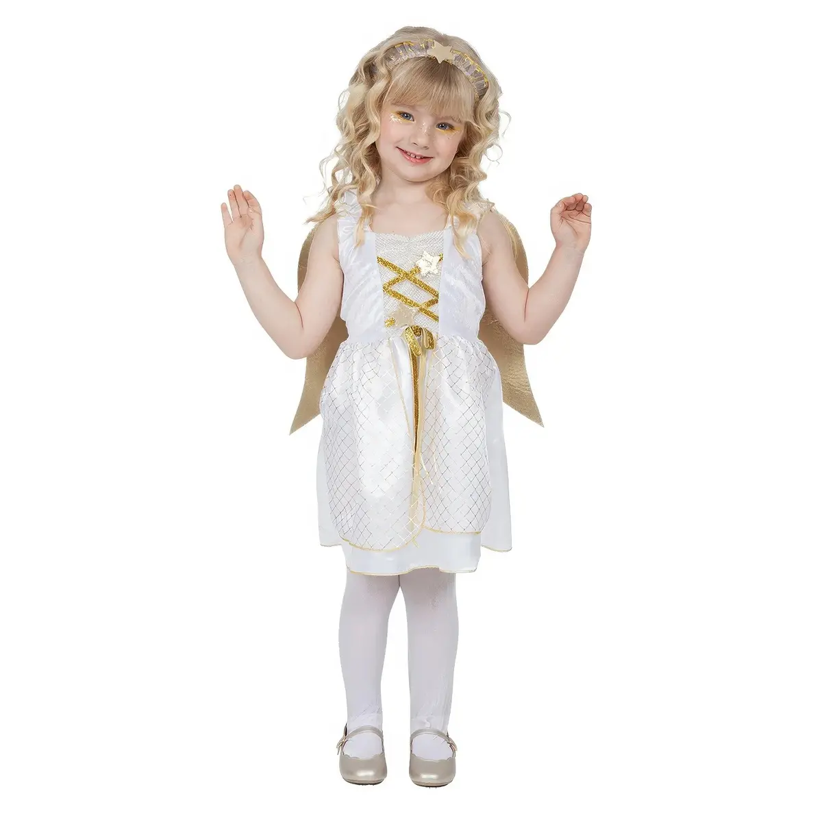 Angel Girl Deluxe Baby Kids Fancy Dress Costume - Size 2T 1