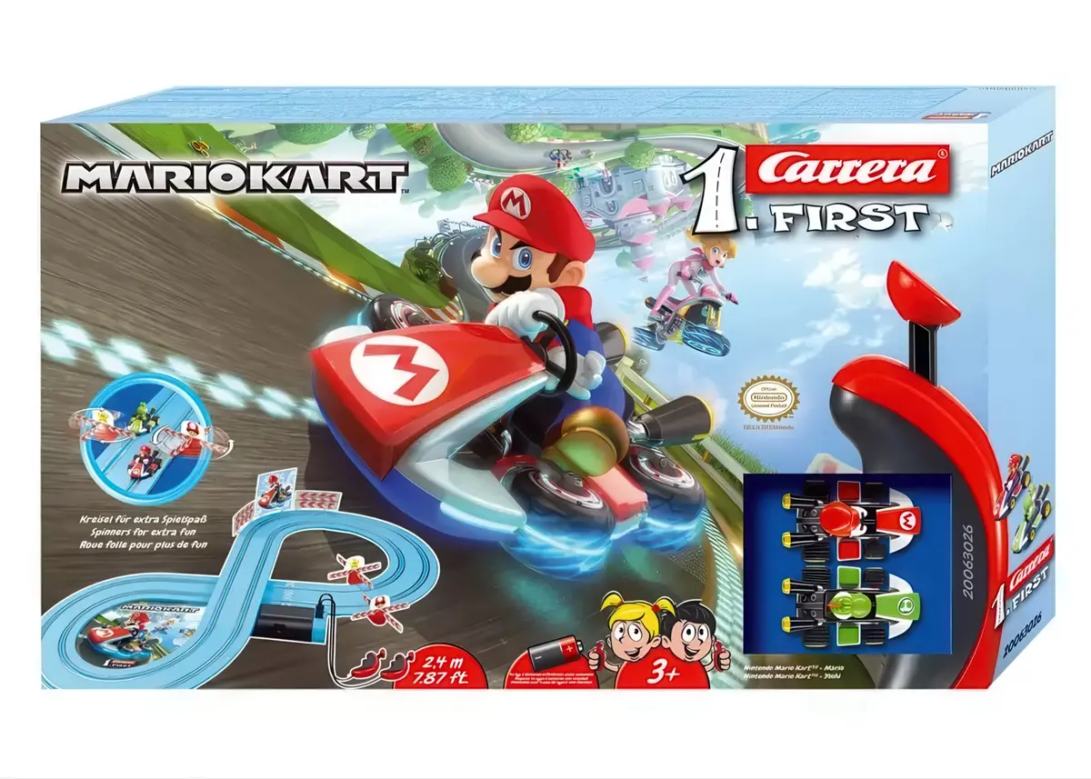 Carrera First Mario Kart Track Racing Playset 1
