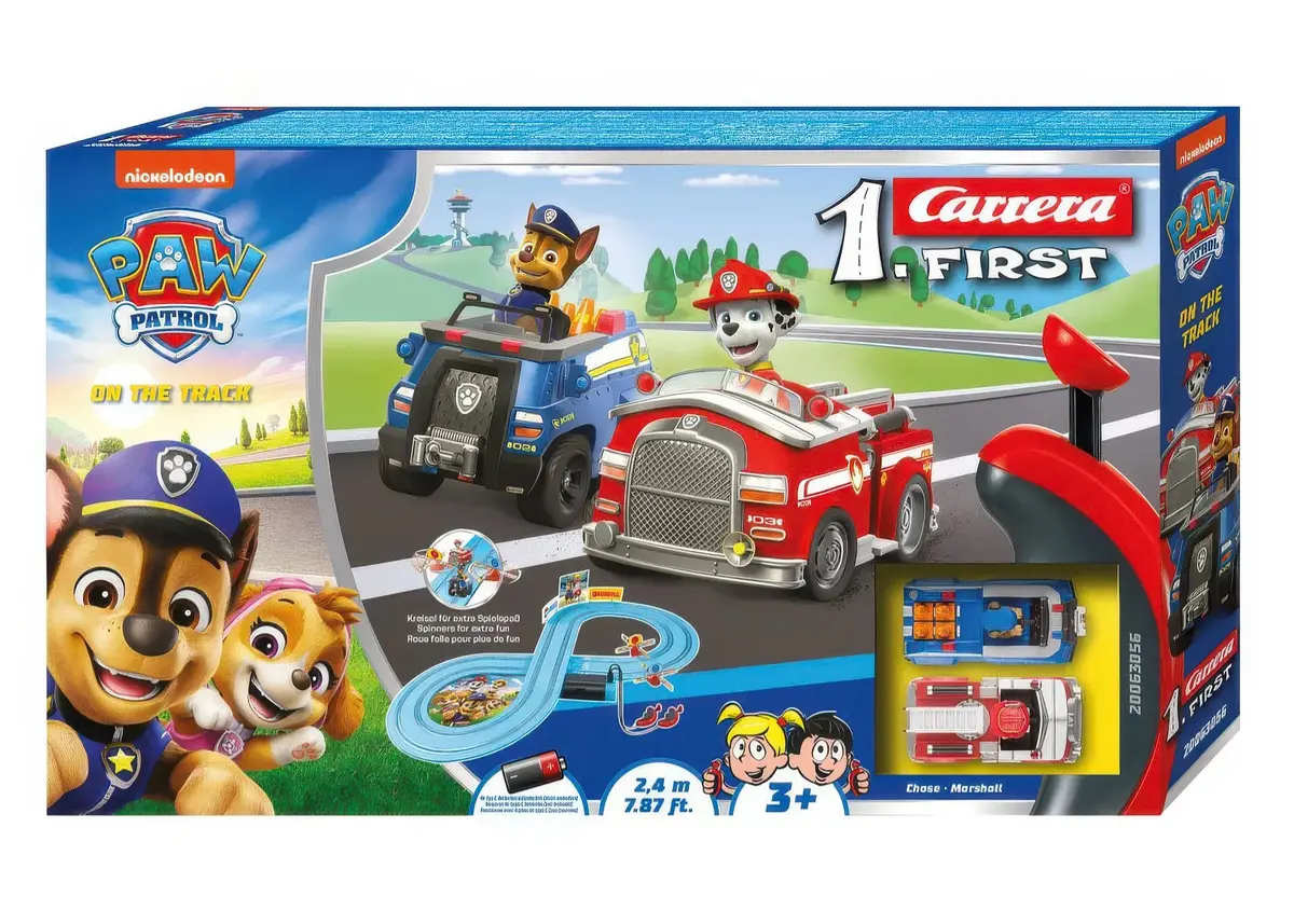 Carrera First Paw Patrol Track Racing Playset 2