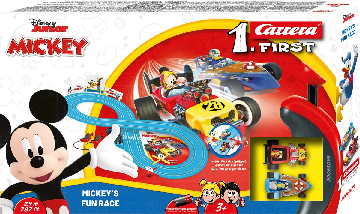 Carrera First Race Track - Mickey's Fun Race 1
