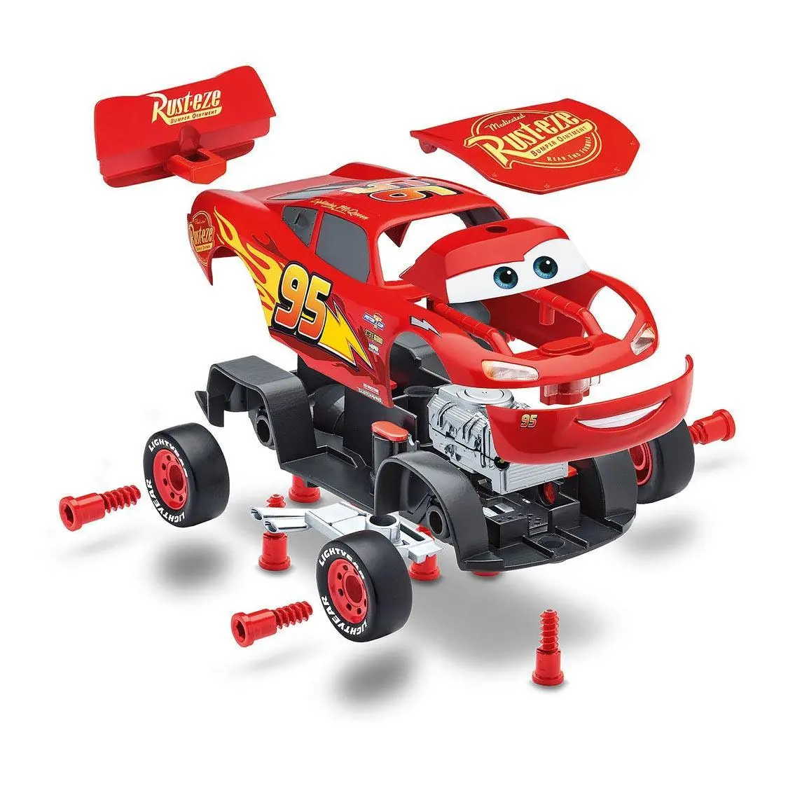 Cars Lightning Mcqueen Car Building Set With Light And Sound 1