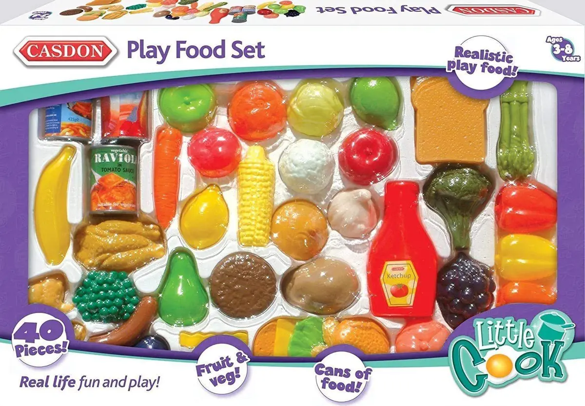 Casdon 618 Play Food Set Playset 1