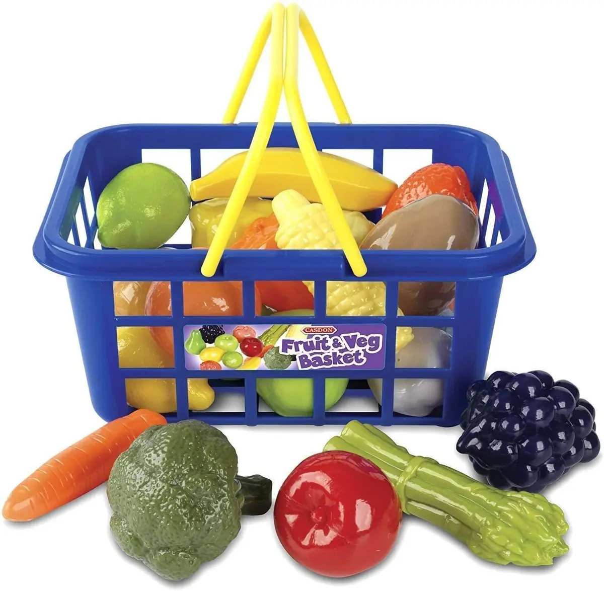 Casdon 633 Little Shopper Fruit And Vegetable Basket Playset 1