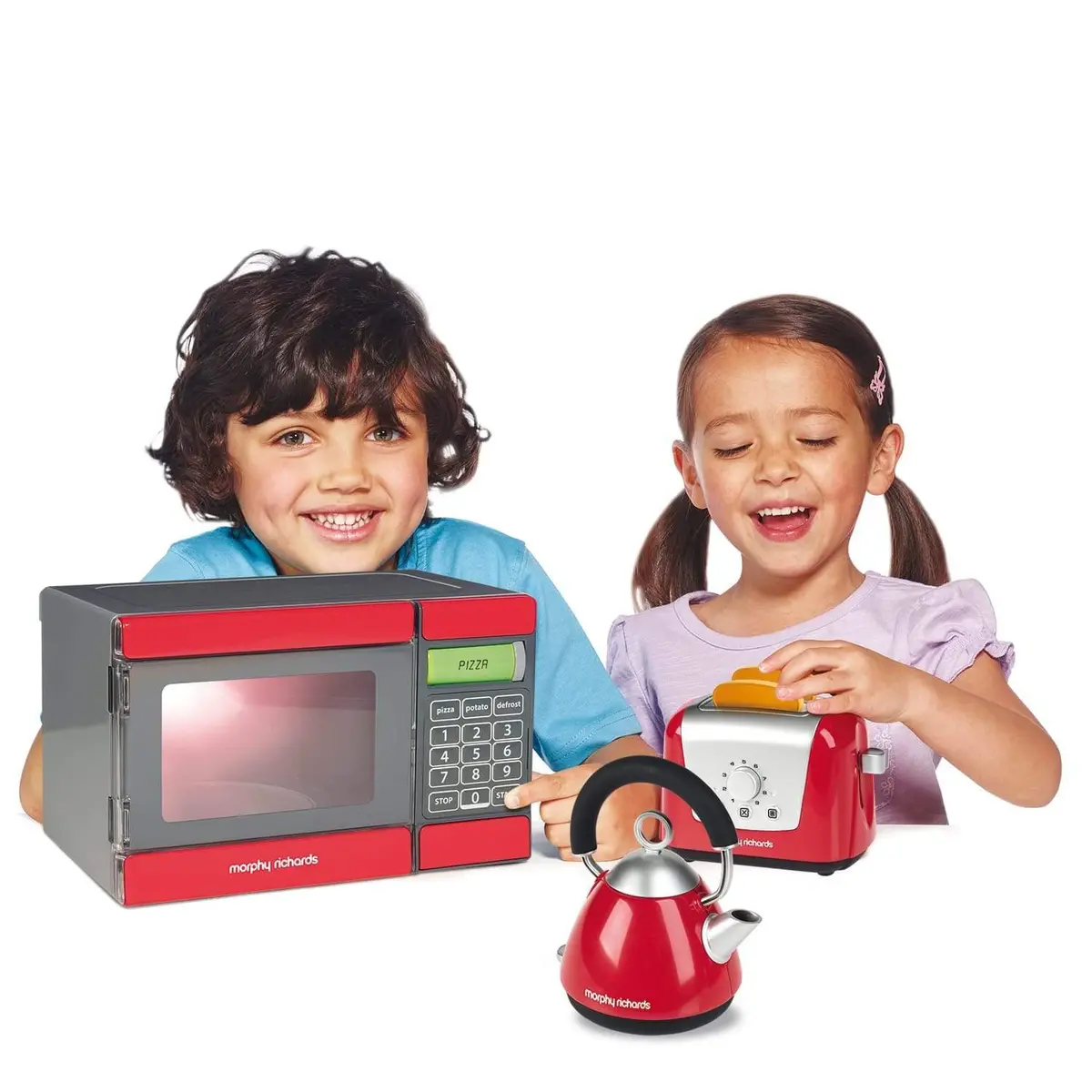 Casdon 680 Morphy Richards Microwave, Kettle & Toaster Playset 1