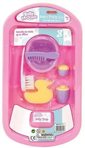 Casdon 711 Baby Huggles Bath & Potty Set Playset 1