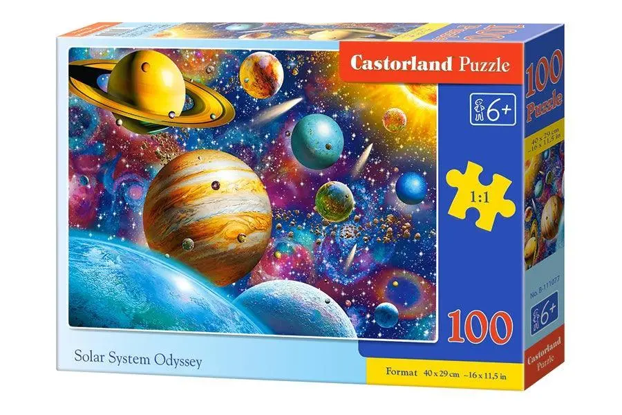 Castorland 100 Piece Jigsaw Puzzle - Solar System Odyssey 1