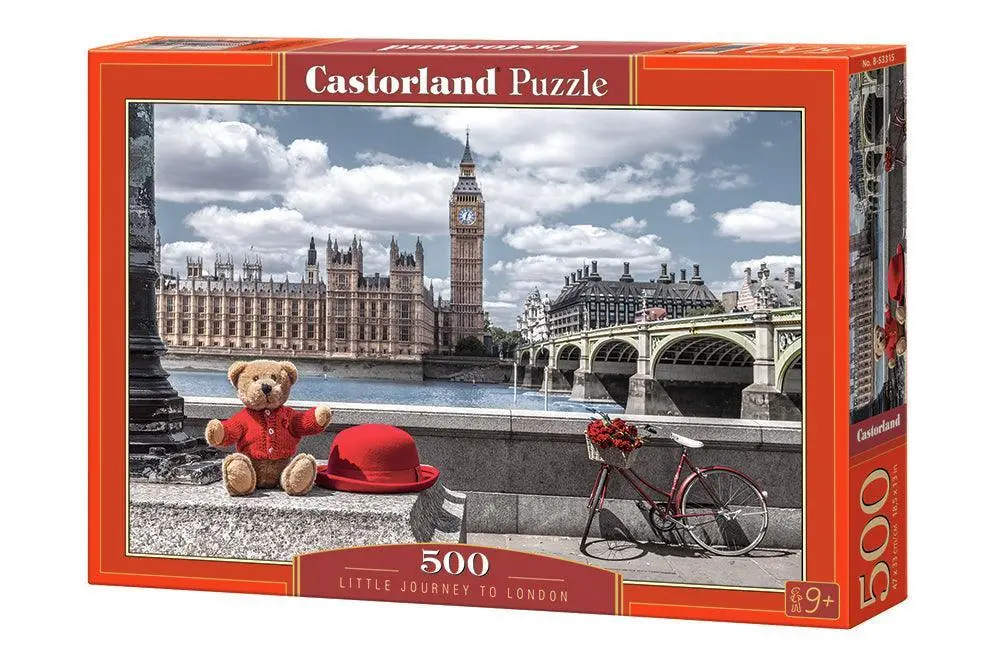 Castorland 500 Piece Jigsaw Puzzle - Little Journey To London 1