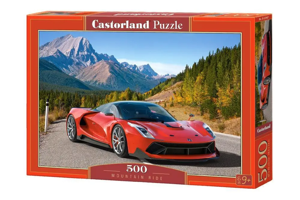 Castorland 500 Piece Jigsaw Puzzle - Mountain Ride 1