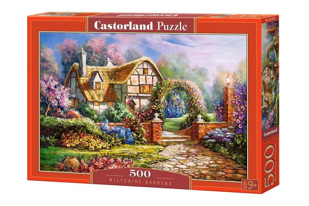 Castorland 500 Piece Jigsaw Puzzle - Wiltshire Gardens 1