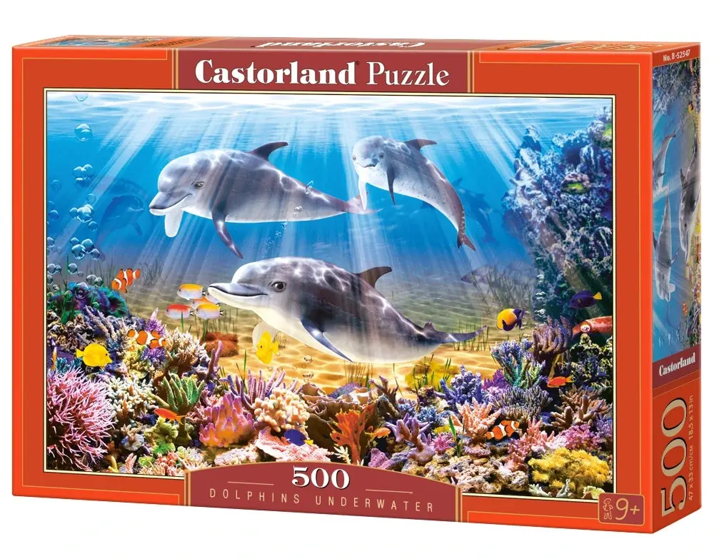 Castorland Puzzle Dolphins Underwater (500 Pcs) 1