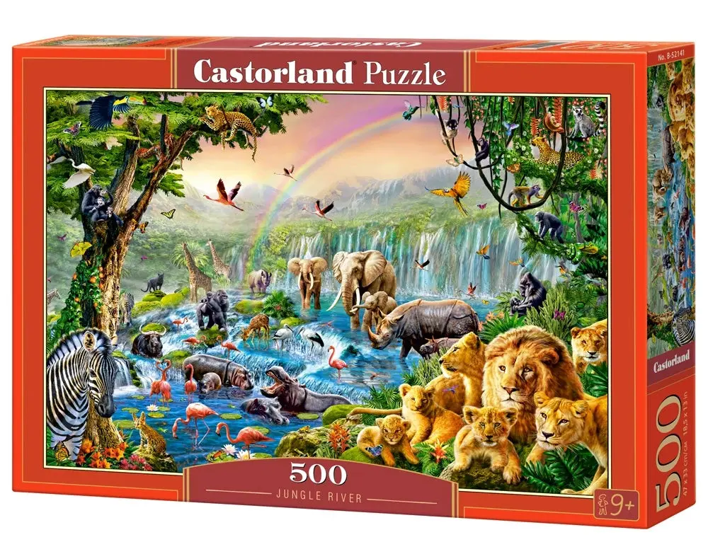 Castorland Puzzle Jungle River (500 Pcs) 1