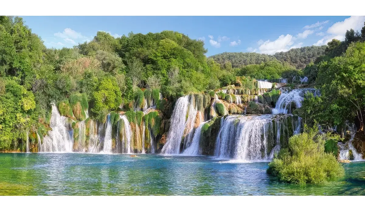 Castorland Puzzle Krka Waterfalls, Croatia (4000 Pcs) 2