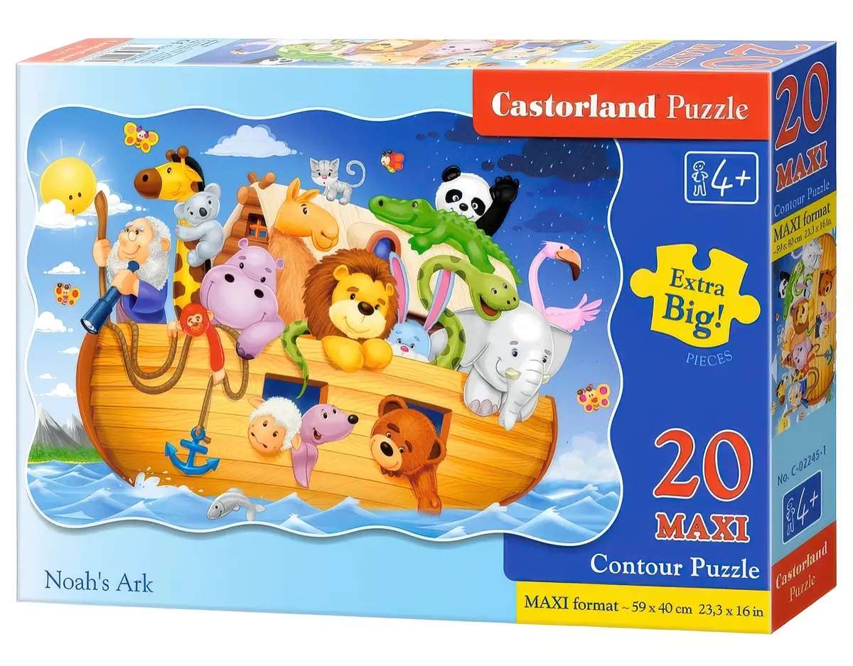 Castorland Puzzle Maxi Noah's Ark (20 Maxi Pcs) 1