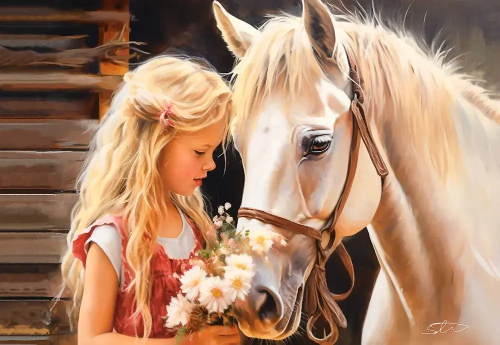 Castorland Puzzle My Friend Horse (1000 Pcs) 2