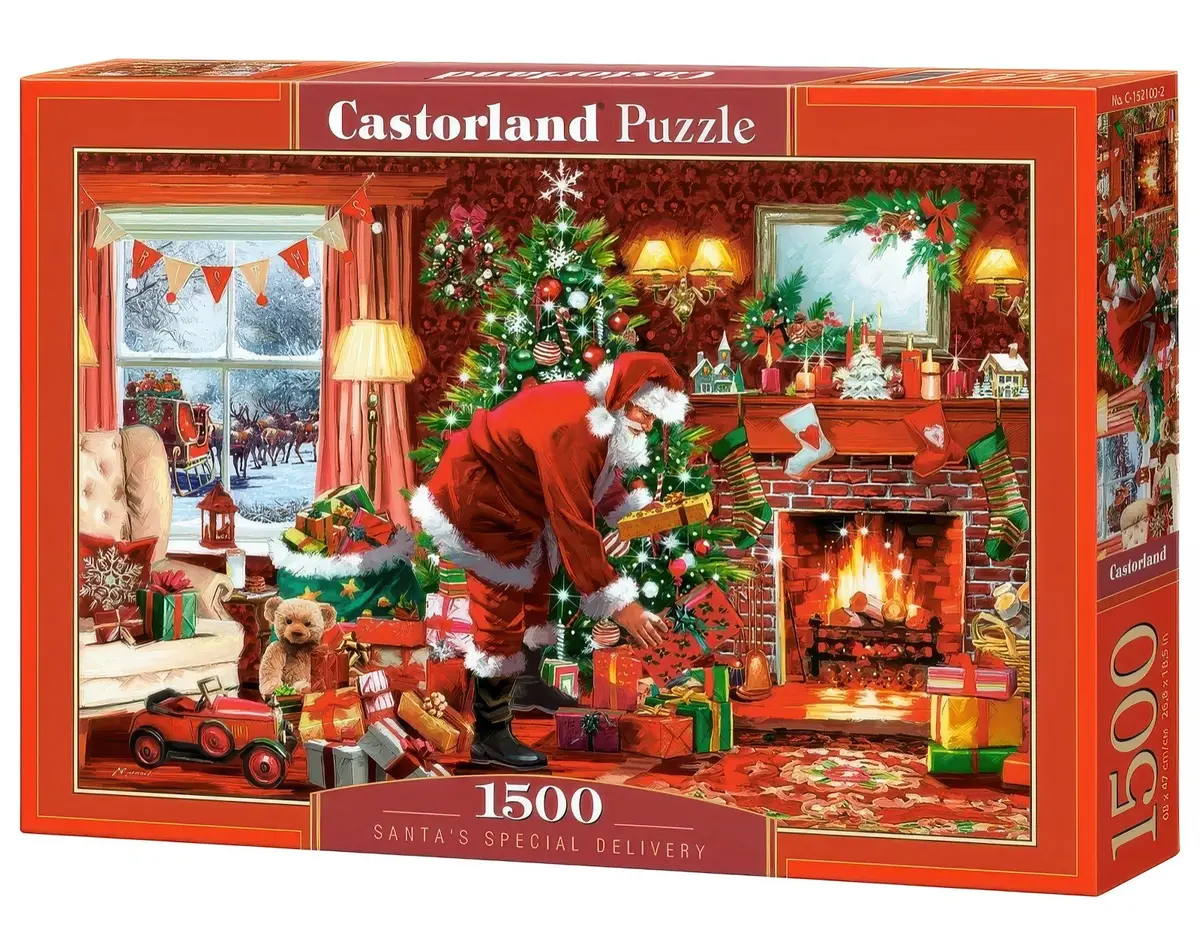 Castorland Puzzle Santa's Special Delivery (1500 Pcs) 1