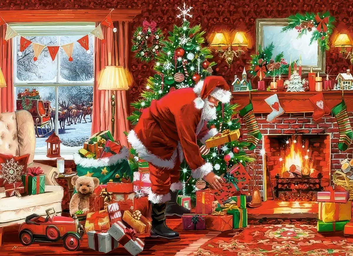 Castorland Puzzle Santa's Special Delivery (300 Pcs) 2