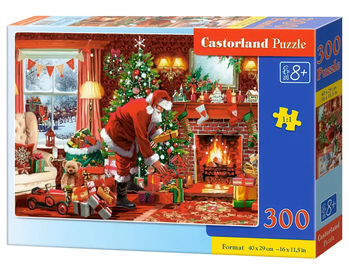 Castorland Puzzle Santa's Special Delivery (300 Pcs) 1
