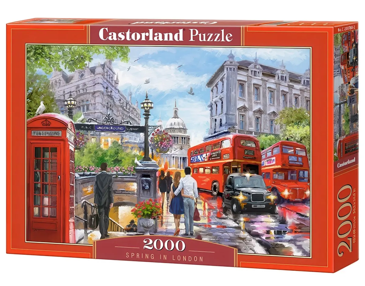 Castorland Puzzle Spring In London (2000 Pcs) 1
