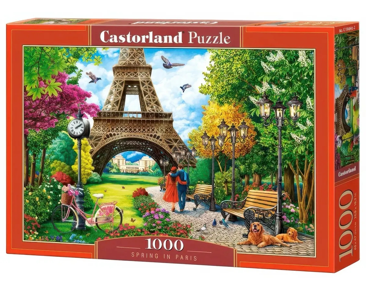Castorland Puzzle Spring In Paris (1000 Pcs) 1