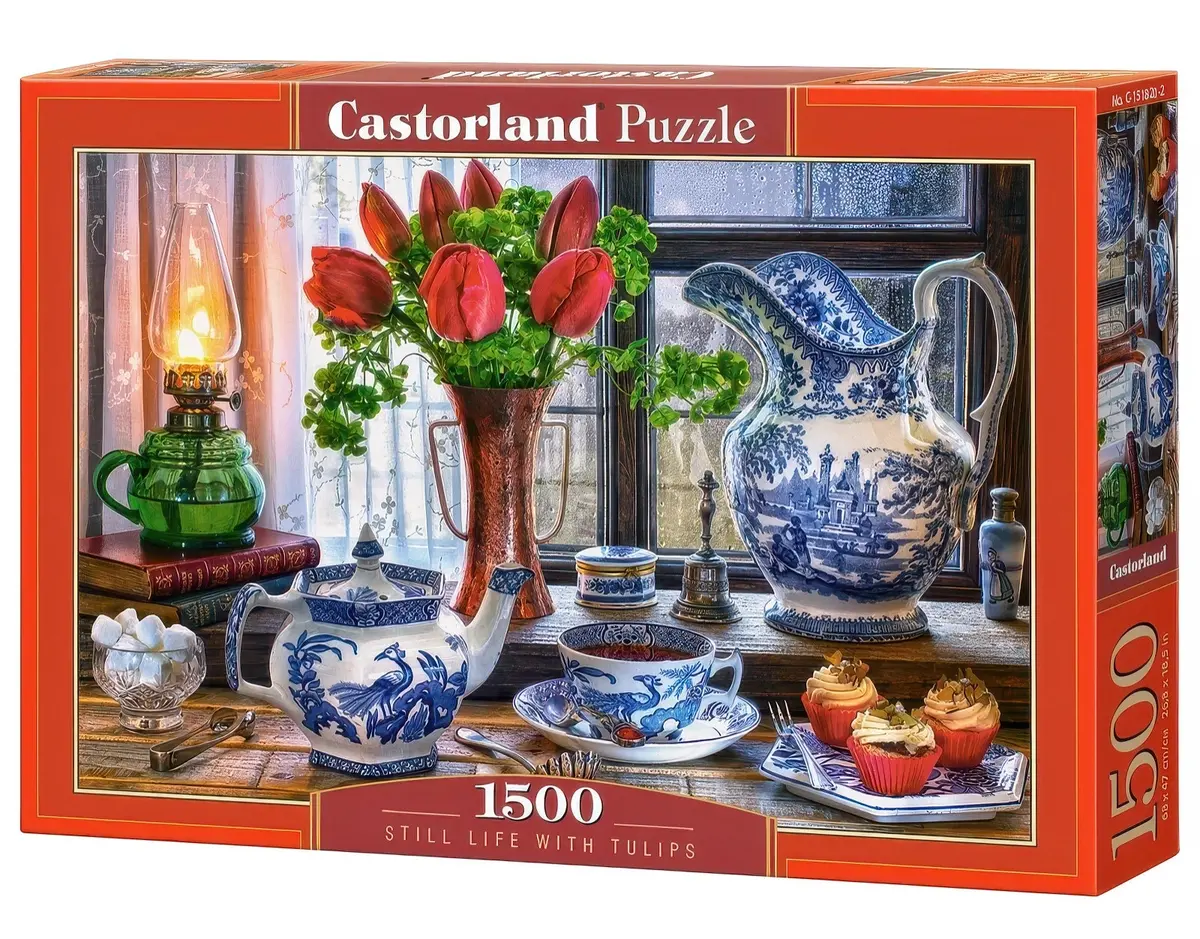 Castorland Puzzle Still Life With Tulips (1500 Pcs) 1