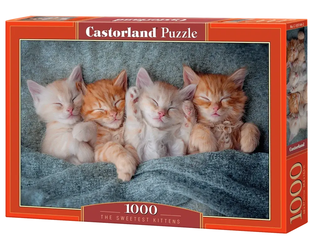 Castorland Puzzle The Sweetest Kittens (1000 Pcs) 1