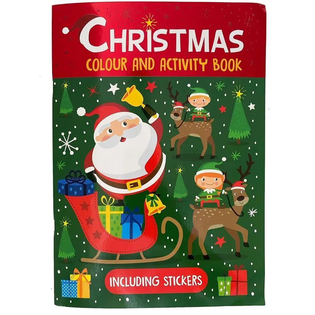 Christmas Colouring & Activity Book 1