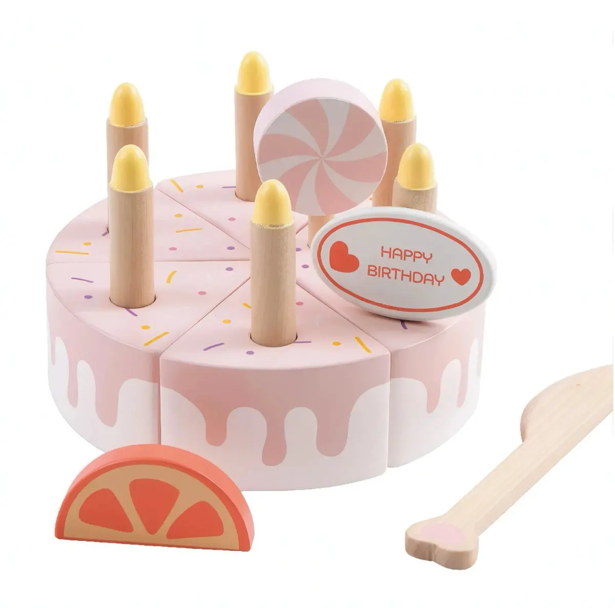 Classic World Wooden Birthday Cake 1