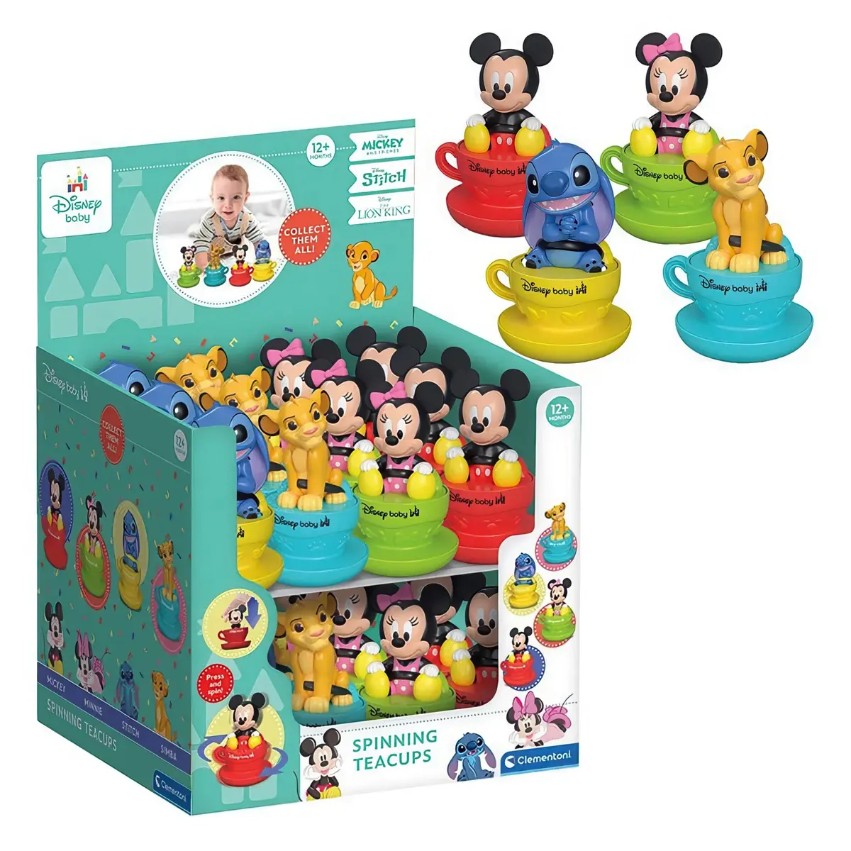 Clementoni Baby Disney Spinning Characters - Assorted 2