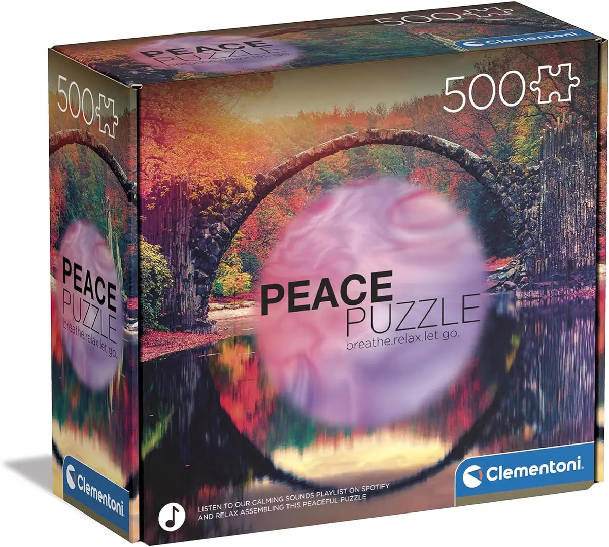 Clementoni Peace Jigsaw Puzzle With 500 Pieces 1