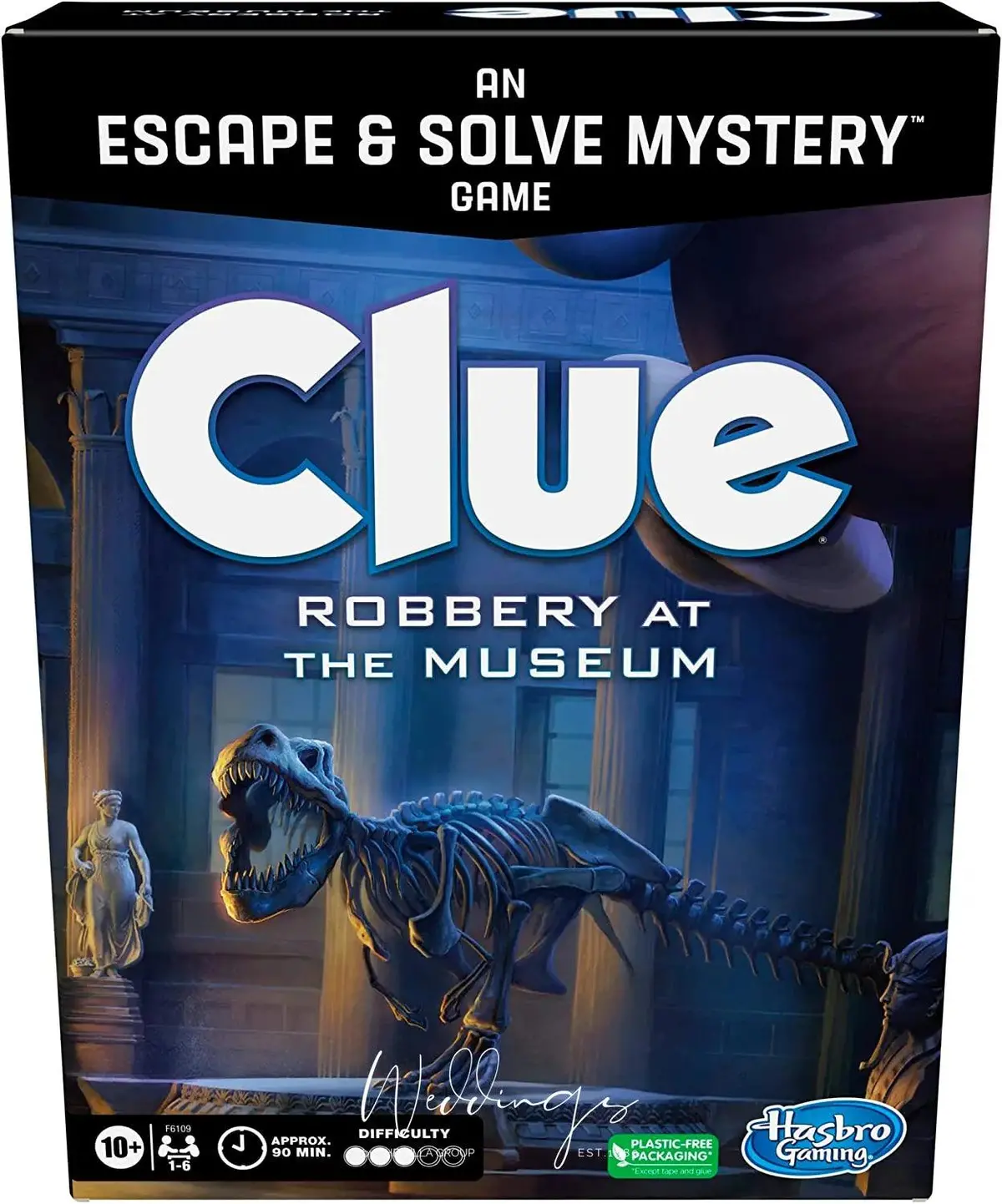 Clue Escape Robbery At The Museum Board Game 1