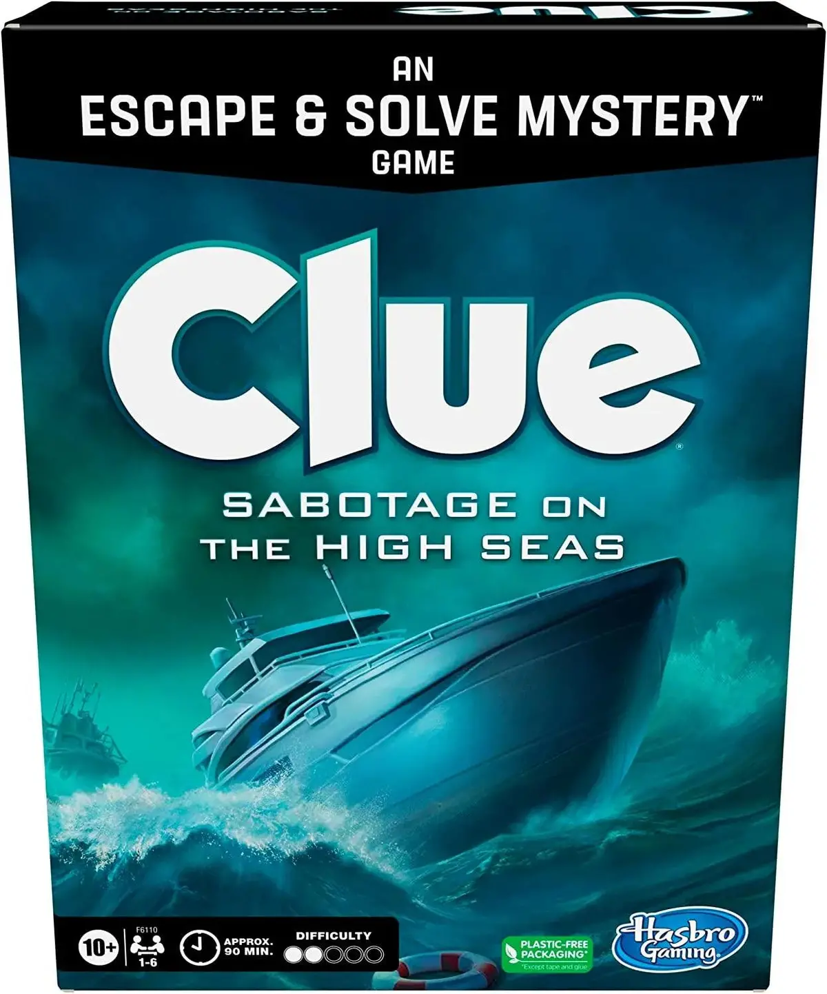 Clue Escape Sabotage On The High Seas Board Game 1