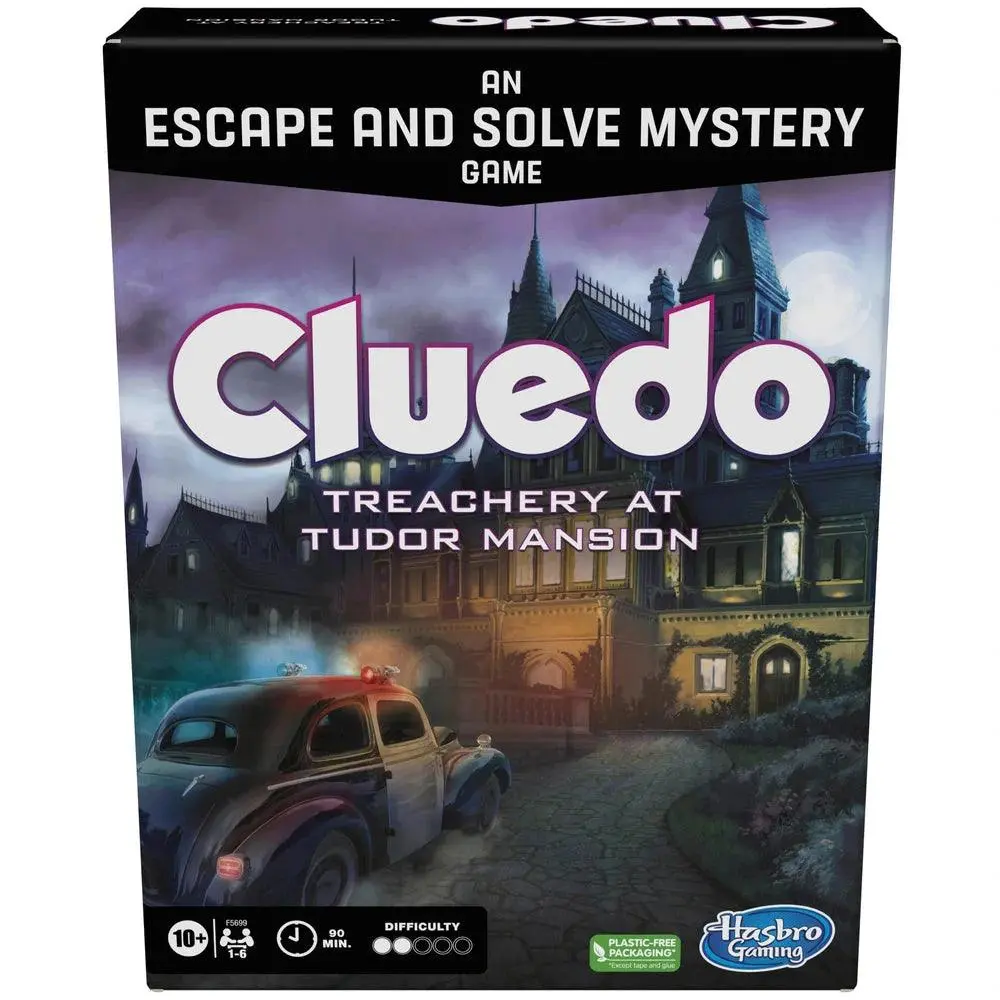Cluedo Escape Treachery At Tudor Mansion Board Game 1