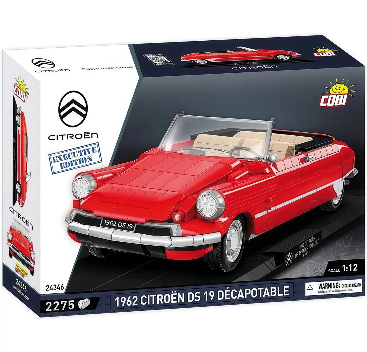 Cobi 1962 Citroen Ds 19 Convertible Executive Edition 1