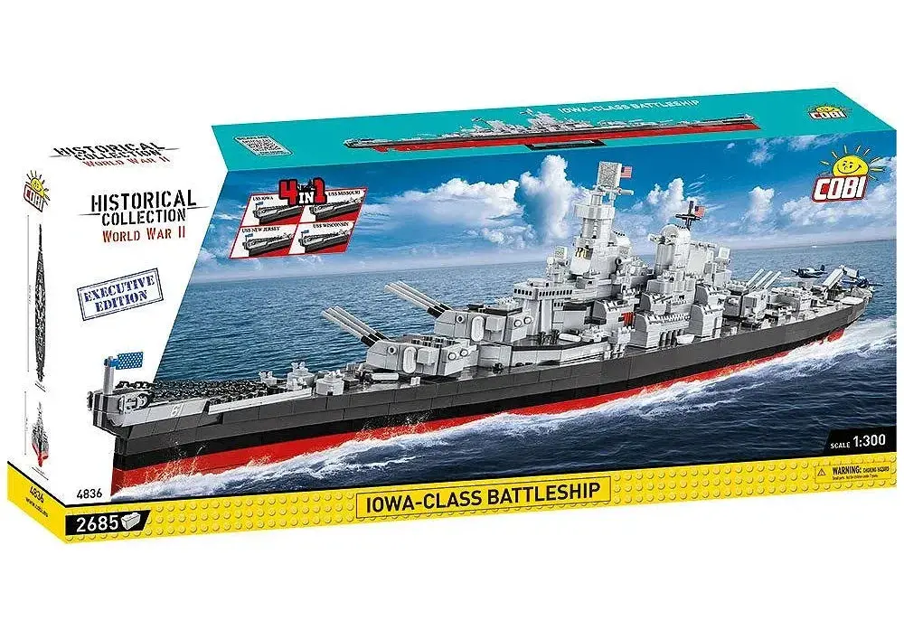 Cobi Iowa-Class Battleship (4In1) Executive Edition 1