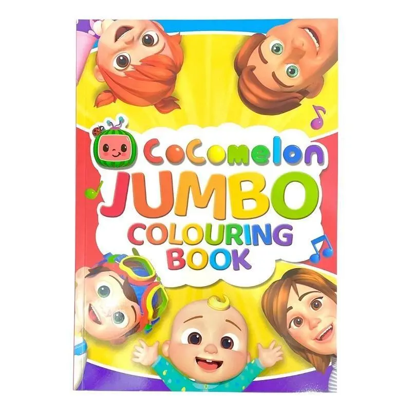 Cocomelon Jumbo Colouring Book 1