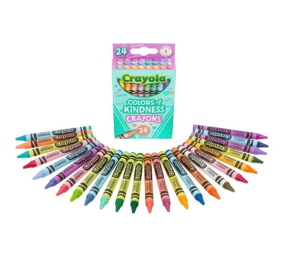 Colours Of Kindness Crayons 24 Count 1