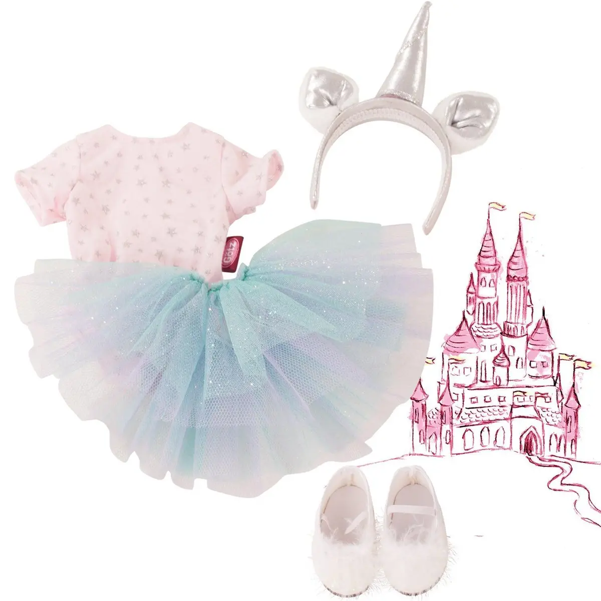 Combination Unicorn Doll's Outfit Size Xl 1