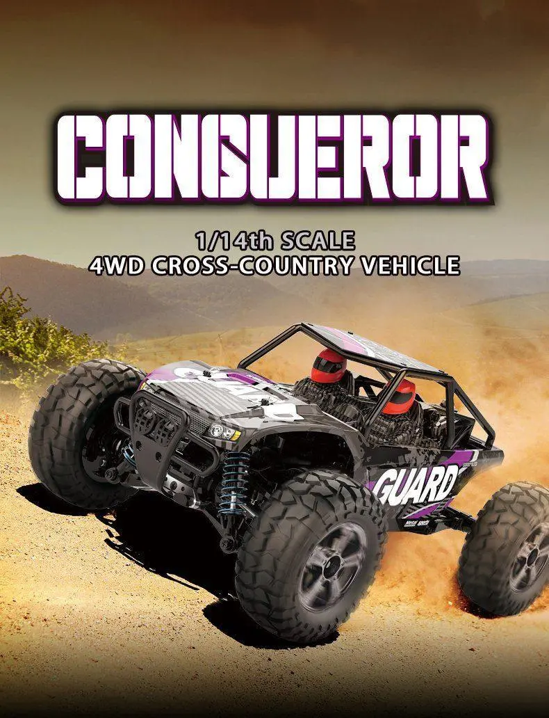Conqueror 1:14 Scale 4X4 Climbing Rc Remote Control Car 1