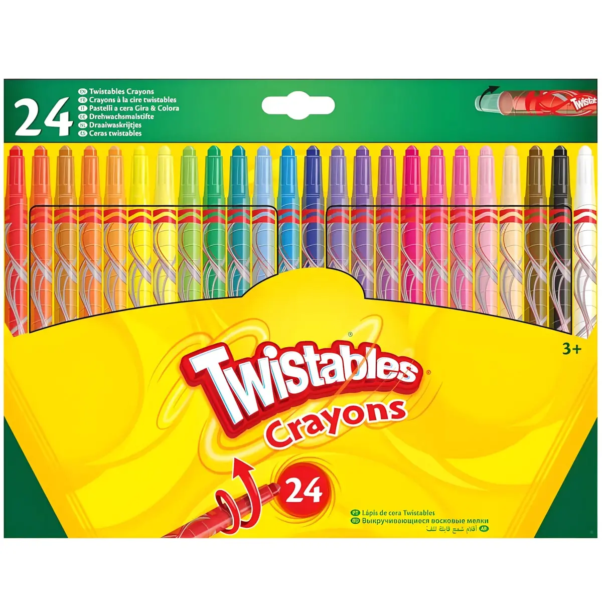 Crayola Twistables Crayon Set 24 Pack 1