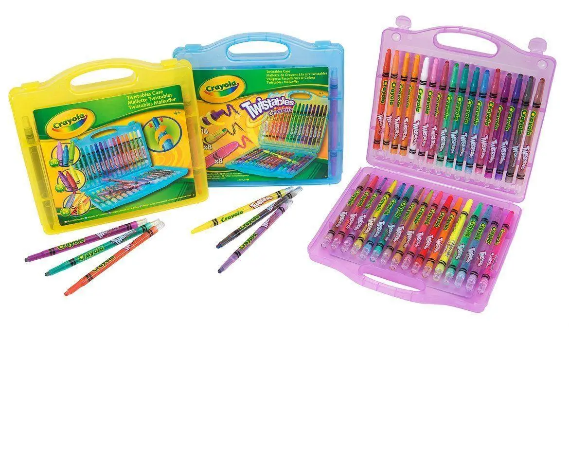 Crayola 32 Piece Twistable Case 1