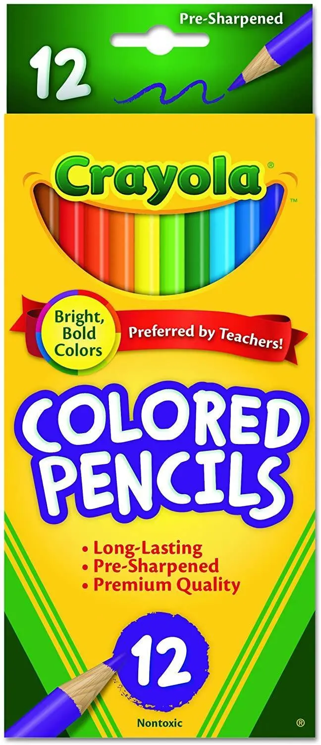 Crayola Colored Pencils Pack Of 12 1