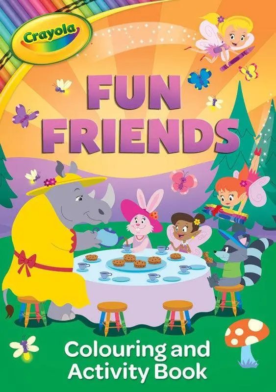 Crayola Fun Friends Colouring And Activity Book 1
