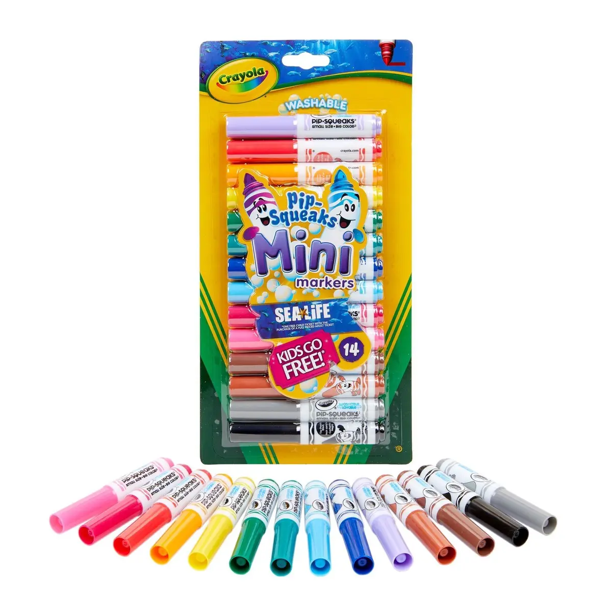 Crayola Pipsqueaks Washable Mini Marker Pens 1