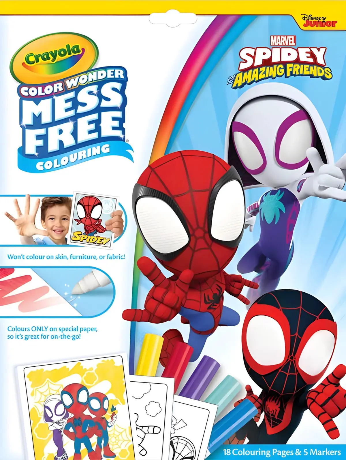 Crayola Spidey & Amazing Friends Colour Wonder 1